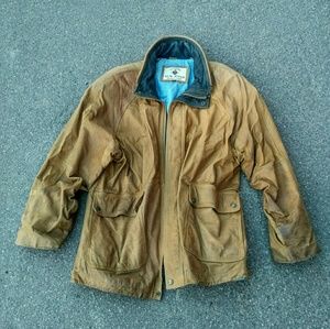 Brown New River 3/4 Leather Jacket